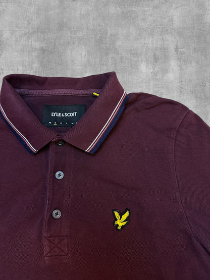 Lyle & Scott Polo Shirt Weinrot S