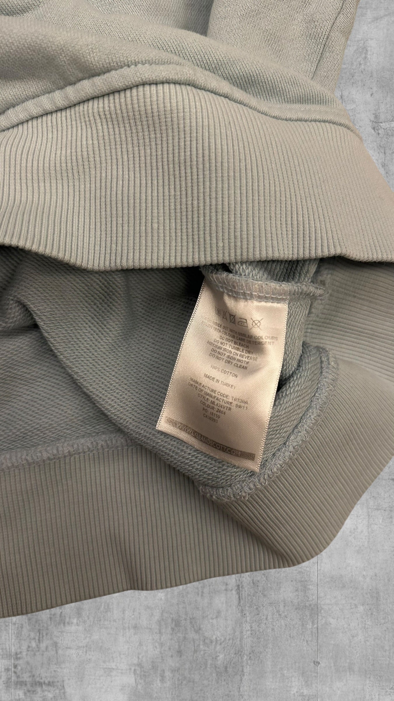 Lyle & Scott Sweatshirt Türkis XL