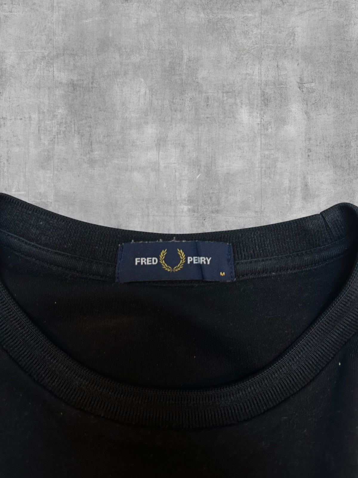 Fred Perry special T-Shirt Schwarz Türkis M