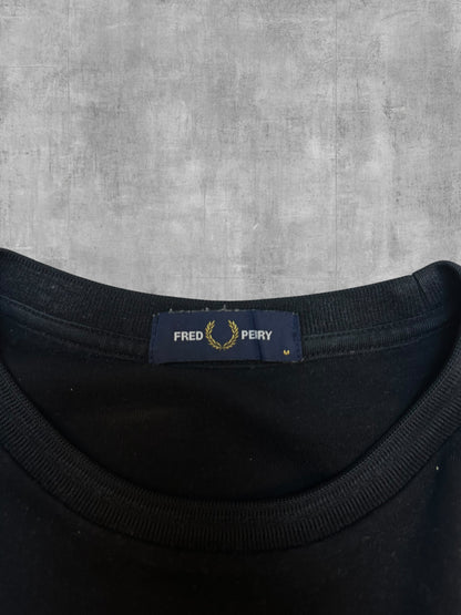 Fred Perry special T-Shirt Schwarz Türkis M