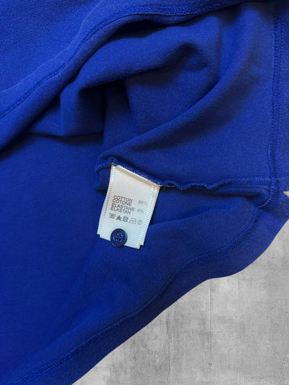 Fred Perry Polo Shirt Blau Weiß S -  M