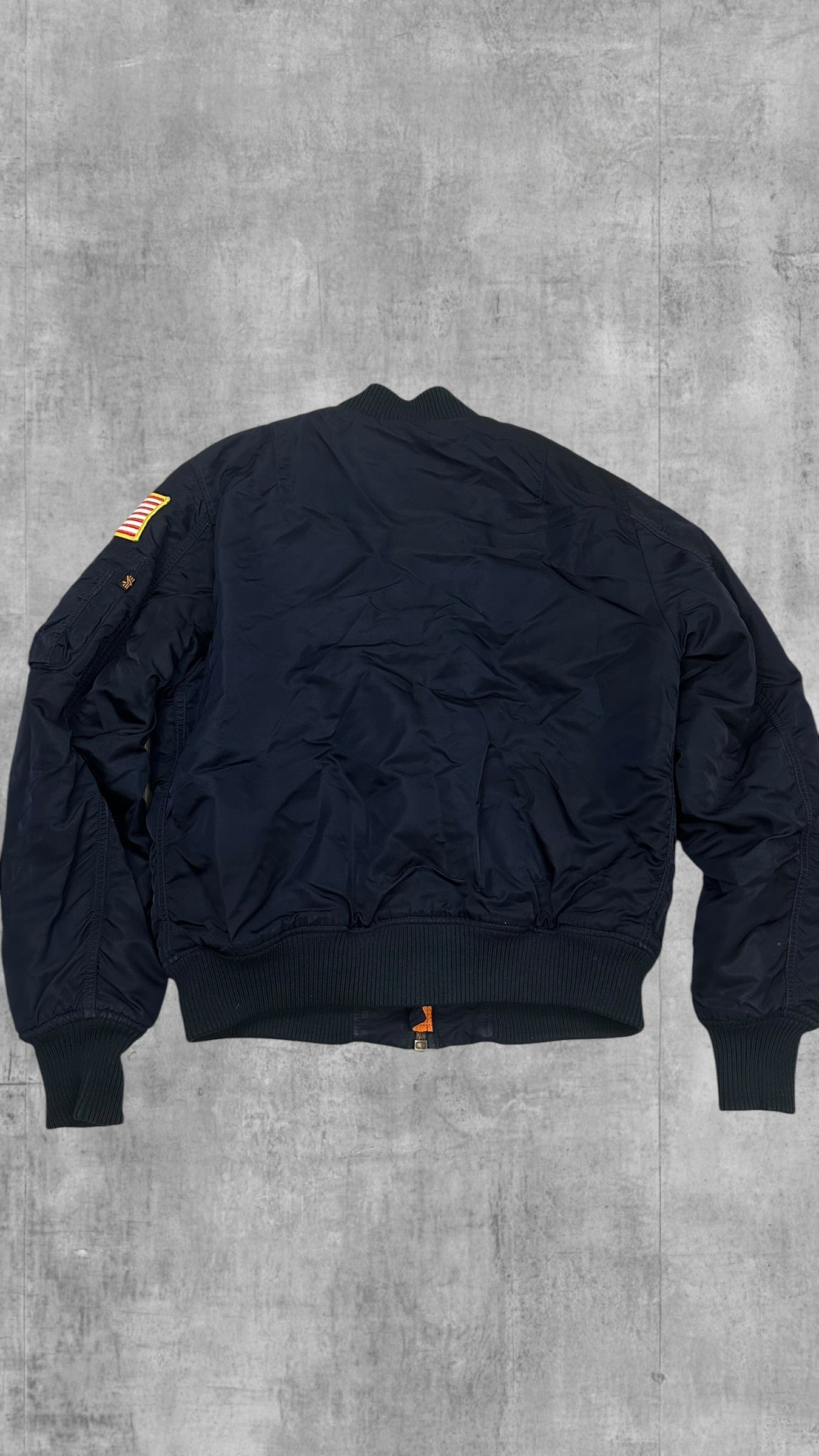 Alpha Industries Bomberjacke Navy Blau M