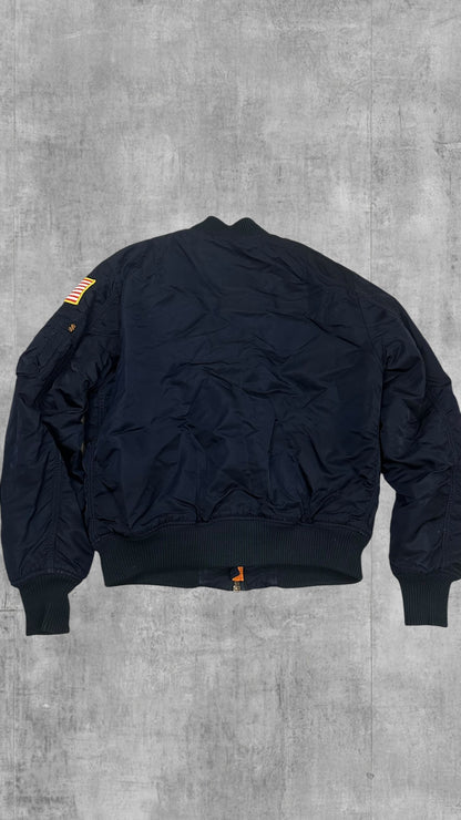 Alpha Industries Bomberjacke Navy Blau M