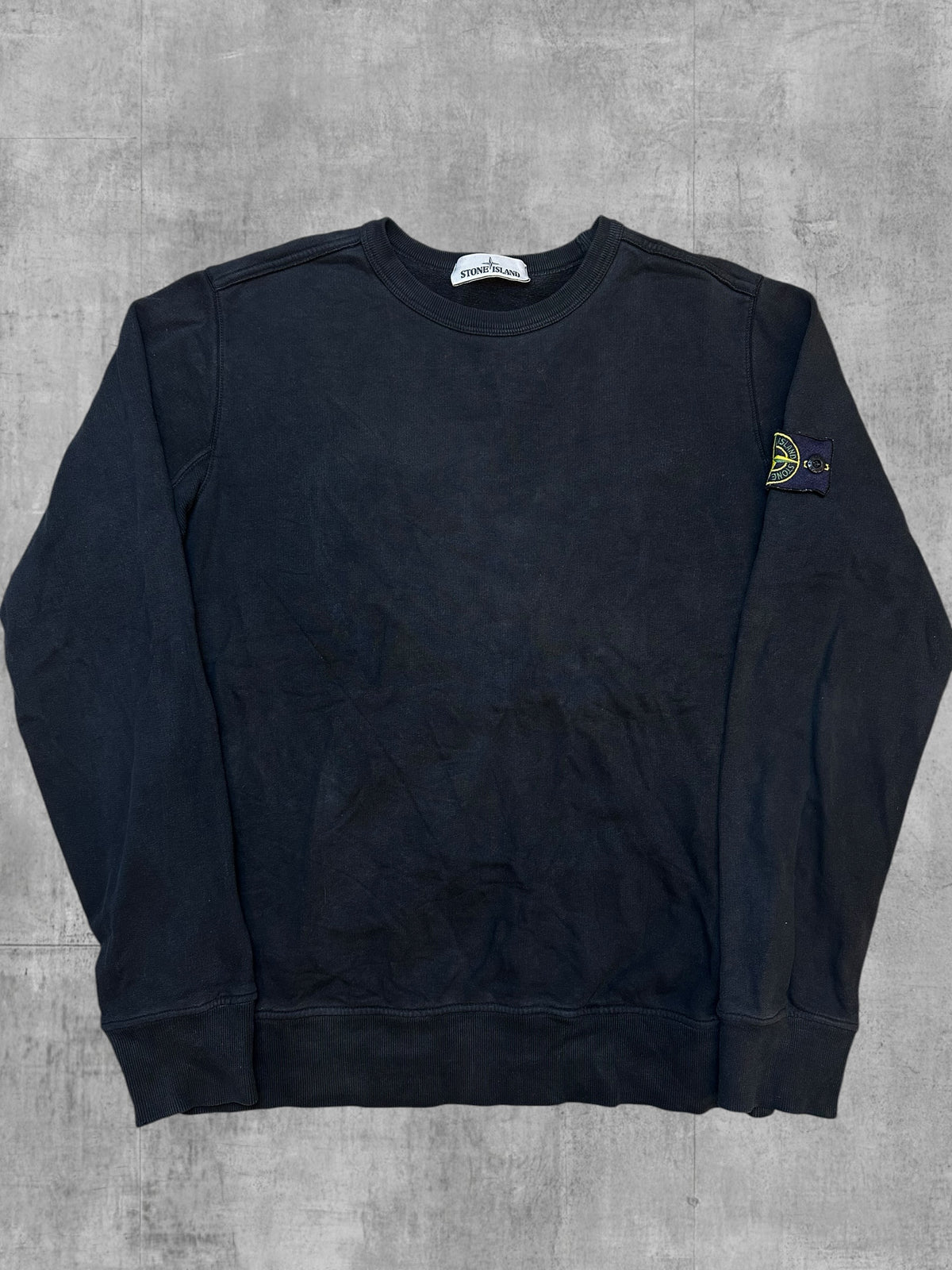 Stone Island Sudadera Negro Azul M