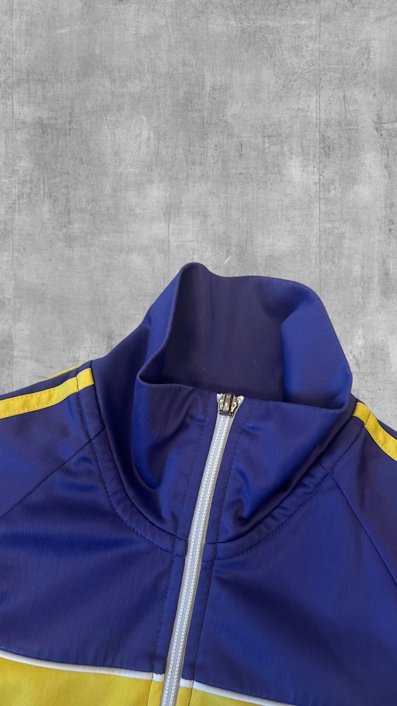 Fred Perry Trainingsjacke Taped Zip Jacke Lila Gelb S