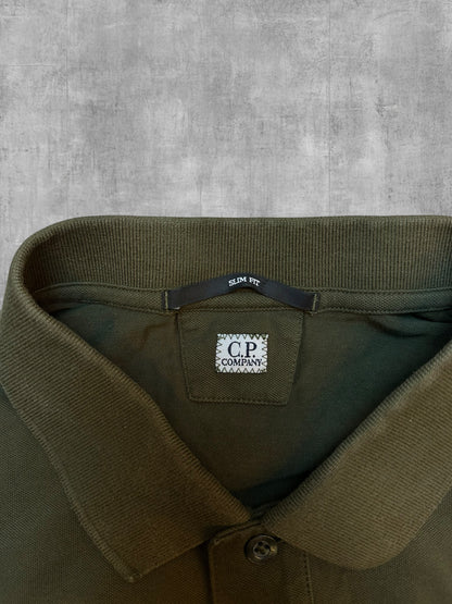 C.P. Company Polo Shirt Khaki S