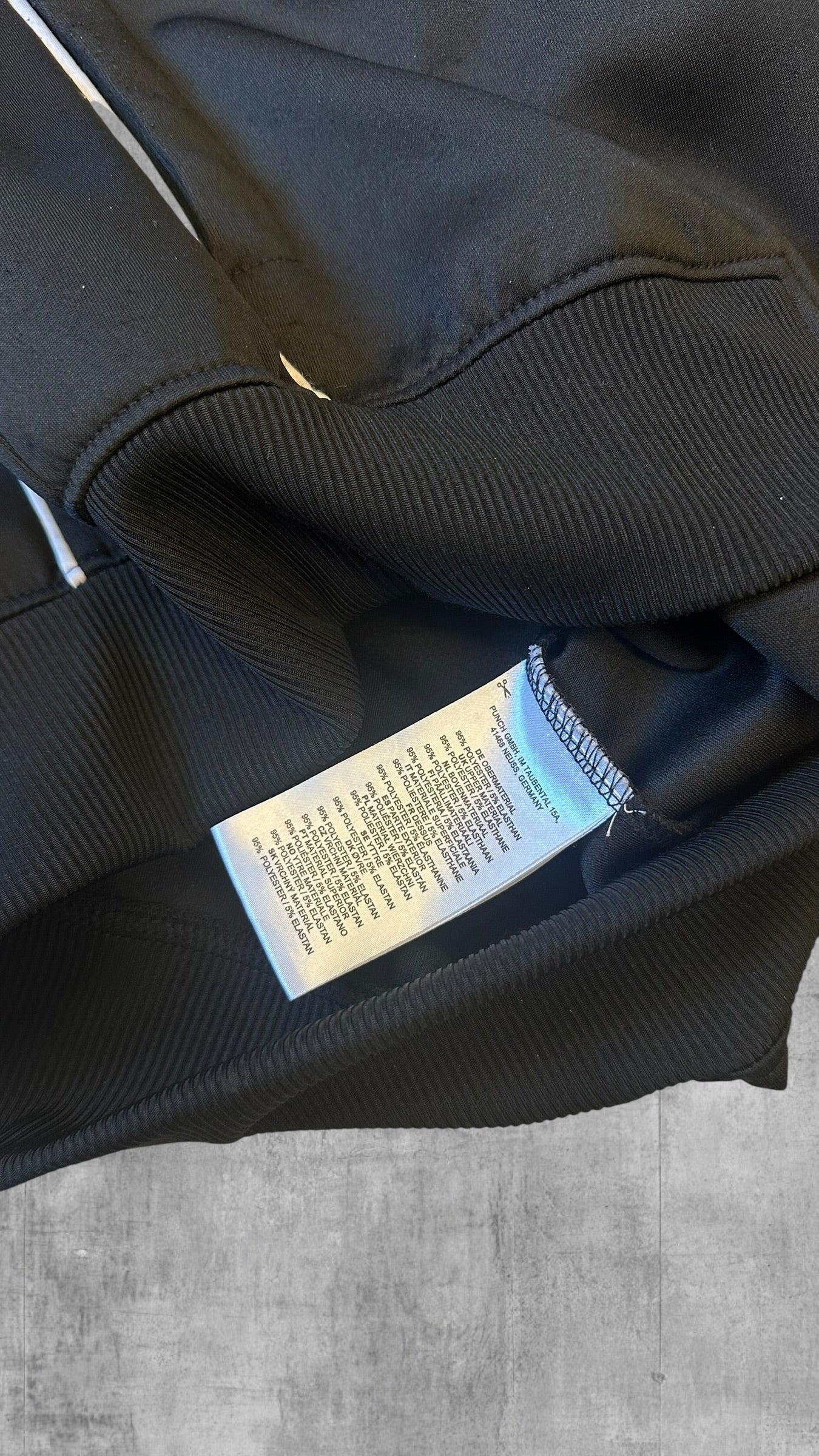 Lonsdale London Trainingsjacke Hoodie Schwarz Weiß S