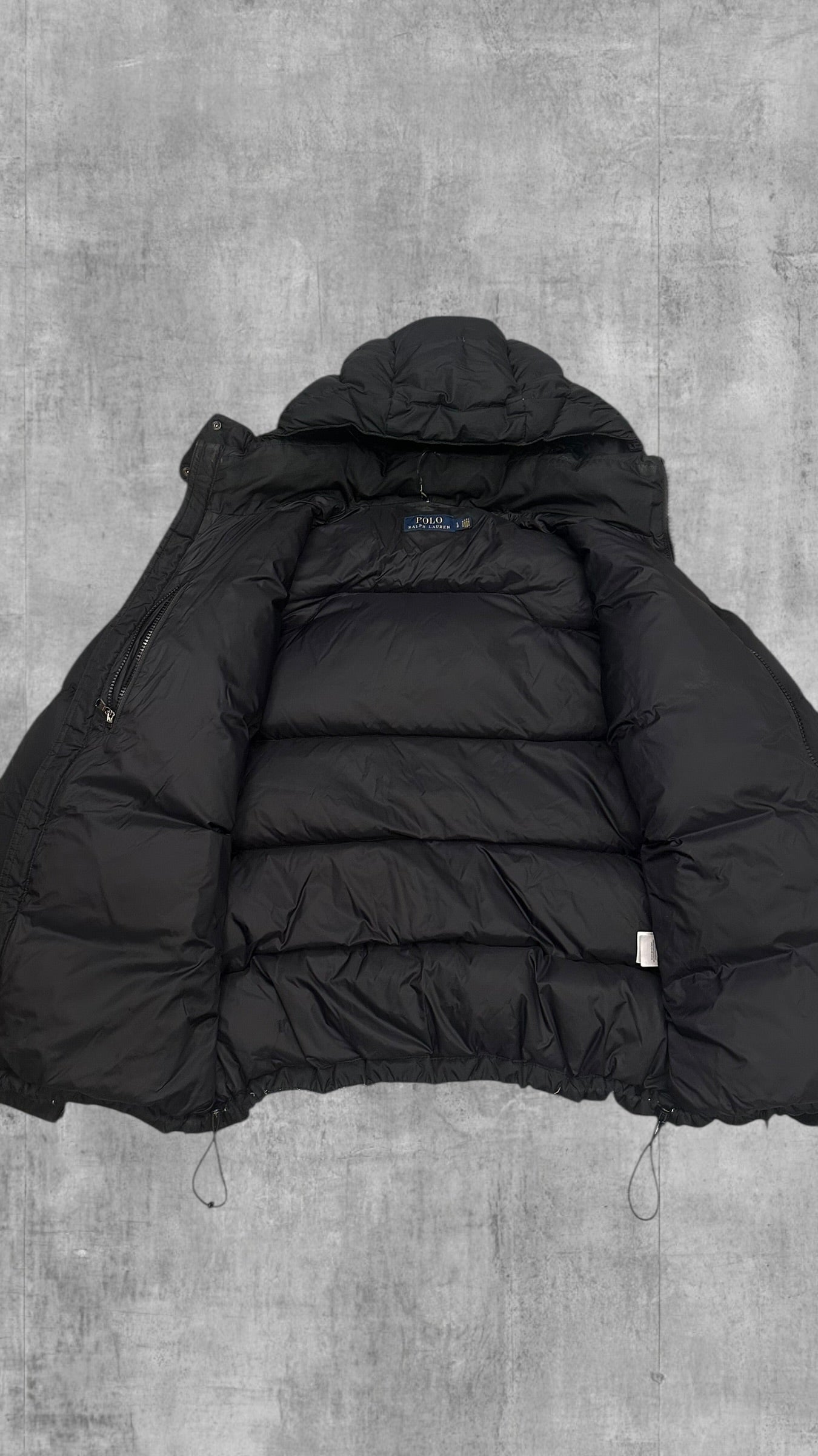 Polo Ralph Lauren Pufferjacke Winterjacke Daunenjacke Schwarz L