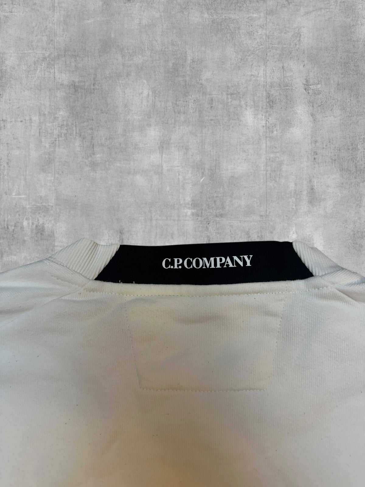 C.P. Company Sweatshirt Weiß XL