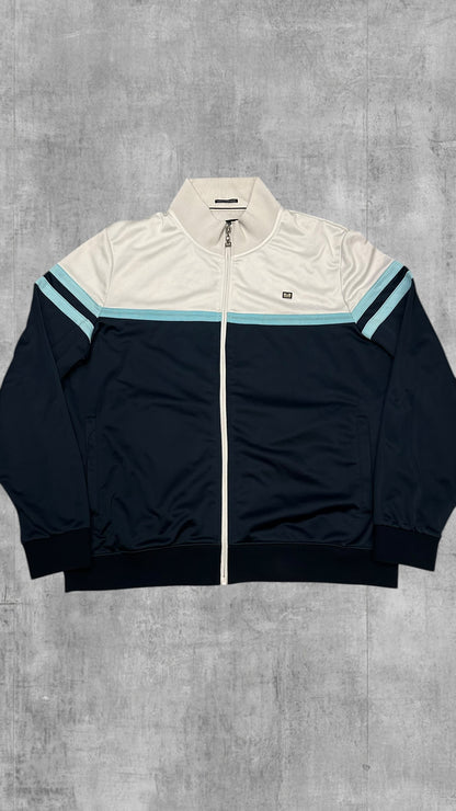 Weekend Offender Trainingsjacke Weiß Navy Blau XXL