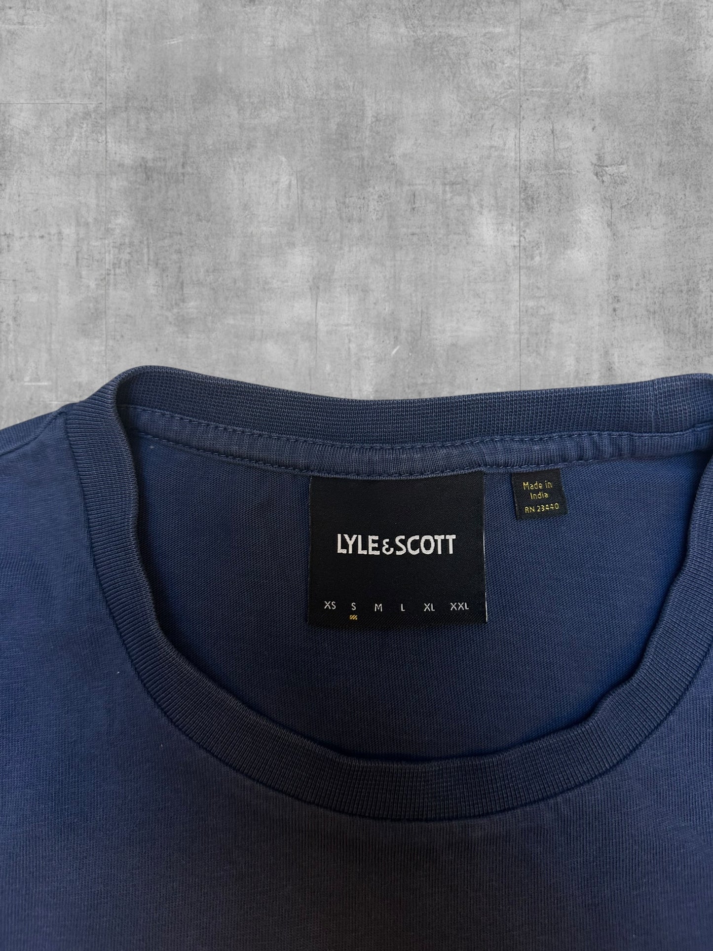 Lyle & Scott T-shirt Navy Blau S