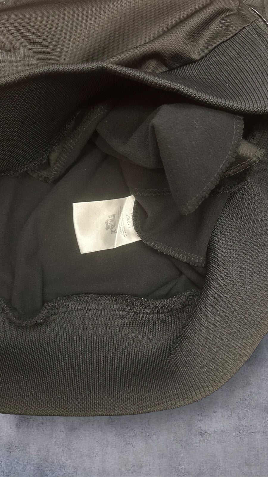 Londsdale London Trainingsjacke Schwarz Rot L