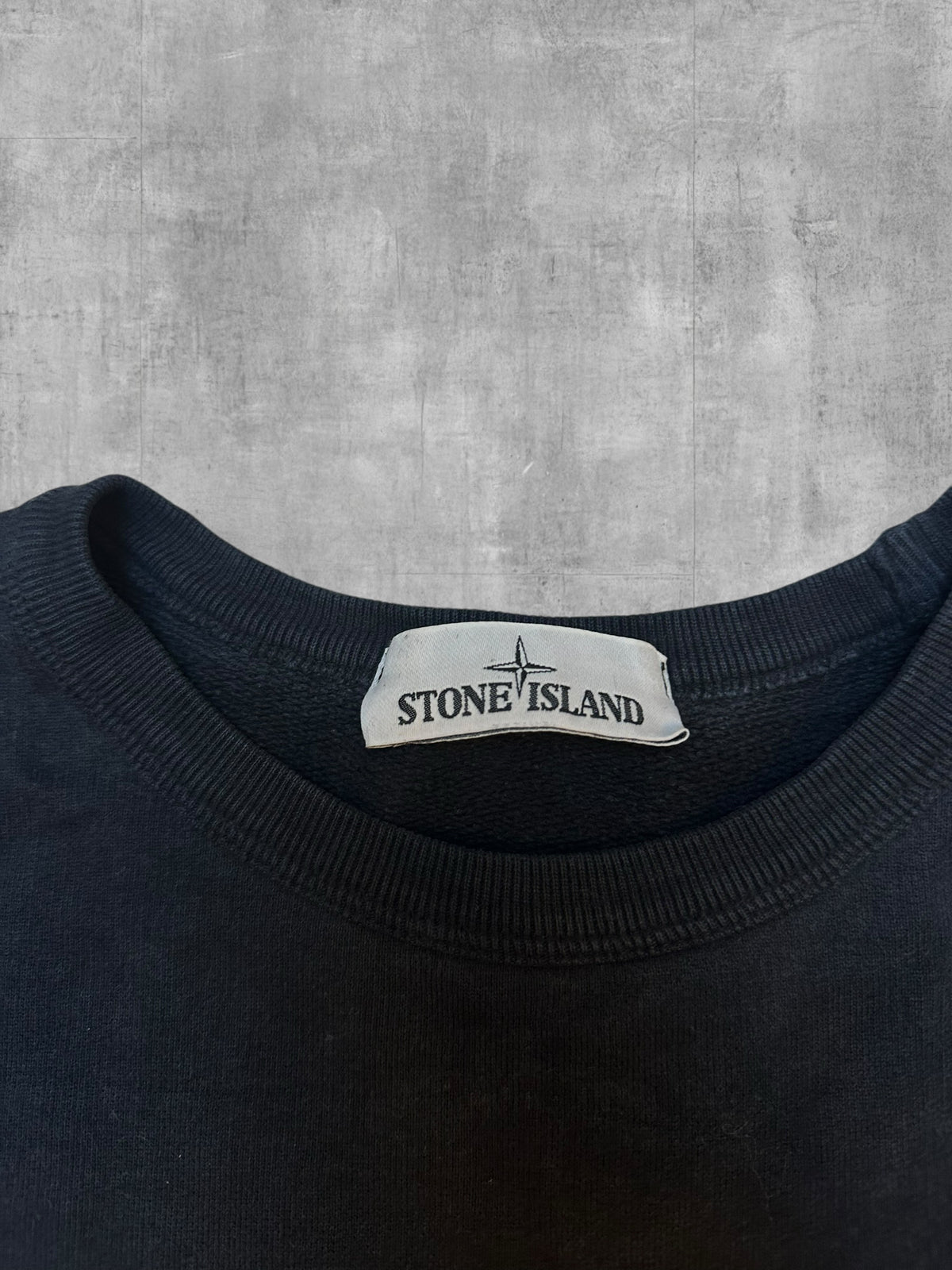 Stone Island Sudadera Negro Azul M