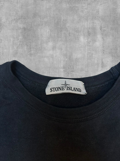 Stone Island Sudadera Negro Azul M