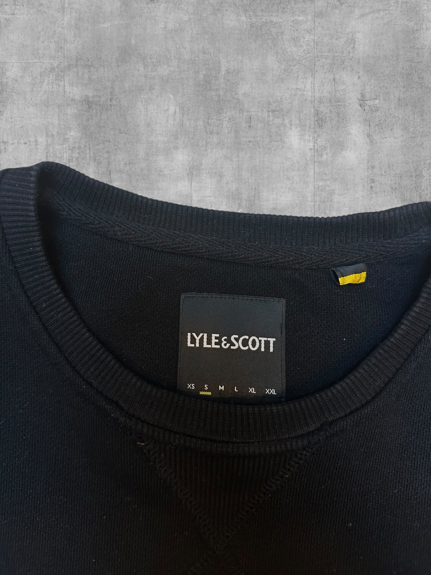 Lyle & Scott Sweatshirt Schwarz S