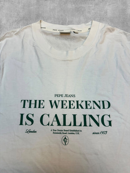 Pepe Jeans Weekend T-Shirt Weiß L