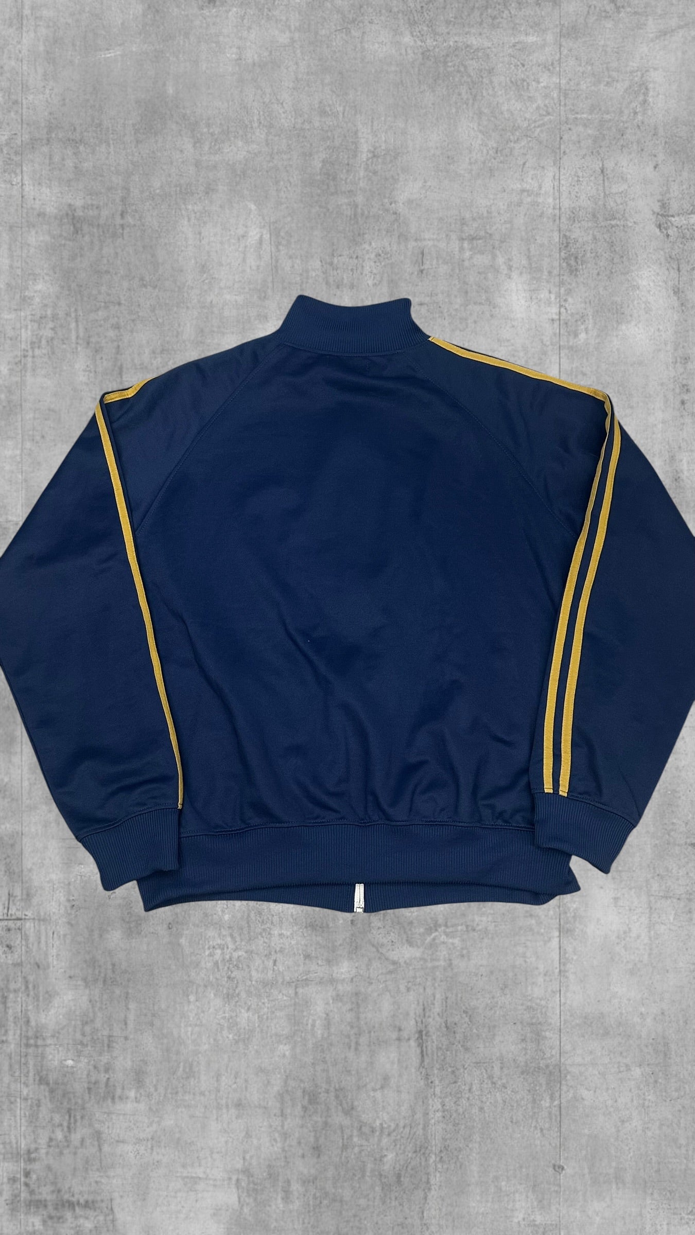 Fred Perry Trainingsjacke Taped Dunkelblau Gold L