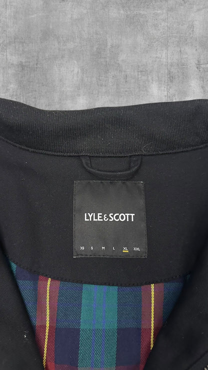 Lyle & Scott Harrington Jacke Schwarz XL