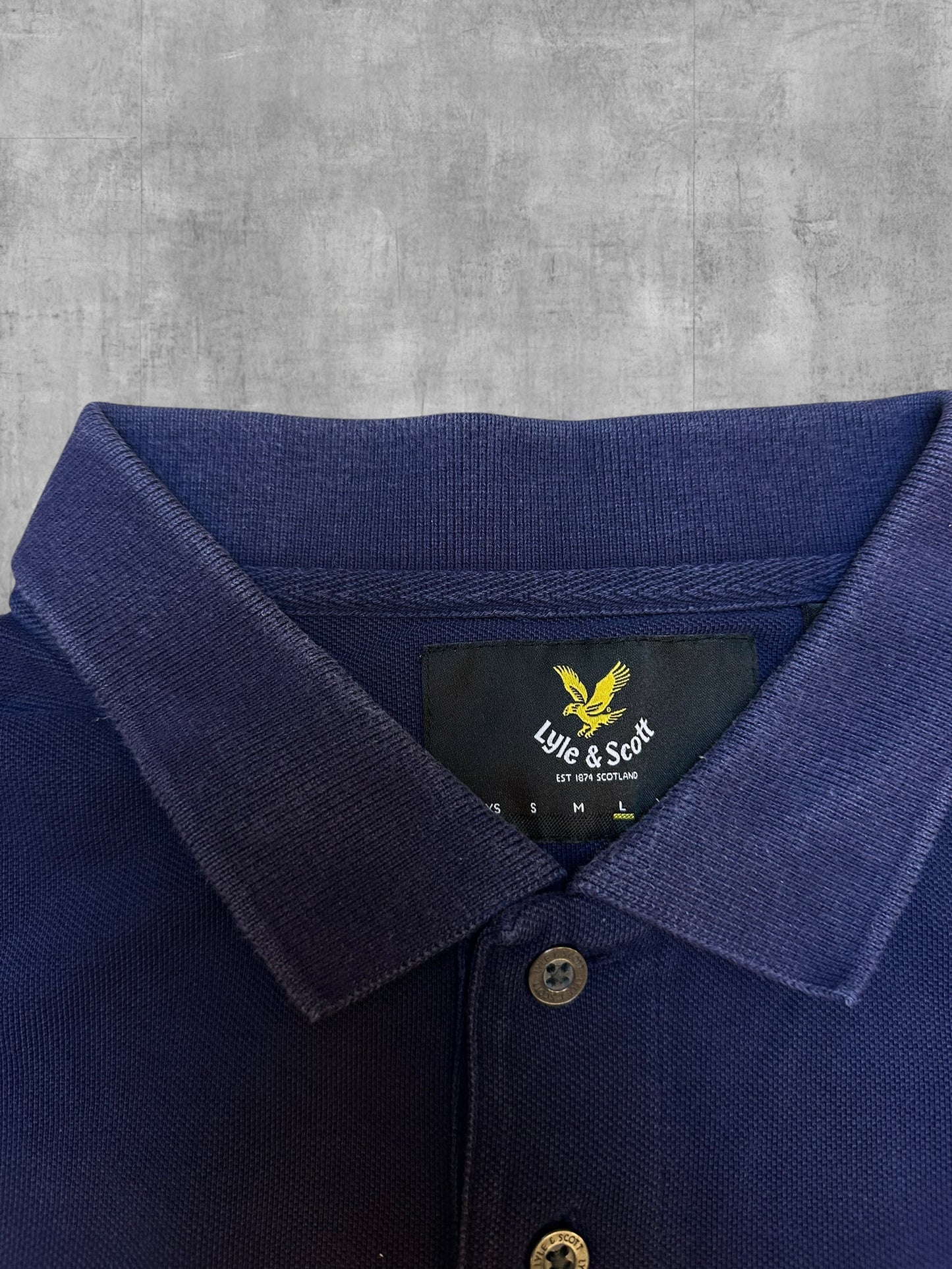 Lyle & Scott Polo Shirt Navy Blau L