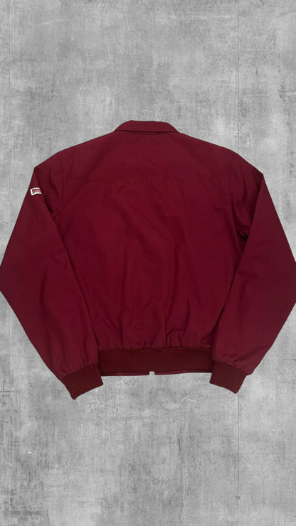 Lonsdale London Harrington Jacke Bordeaux Rot M