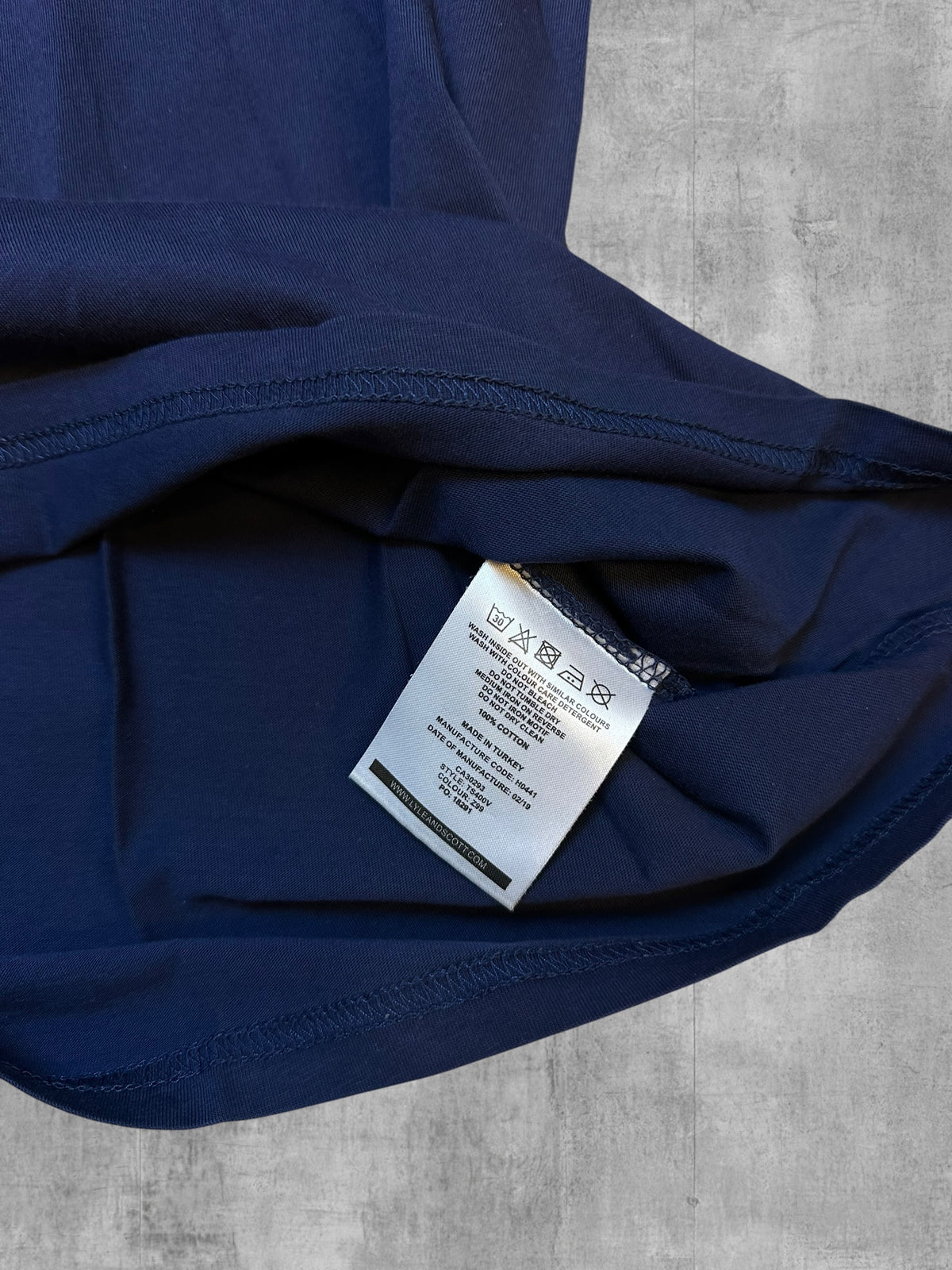 Lyle & Scott T-shirt Navy Blau XL
