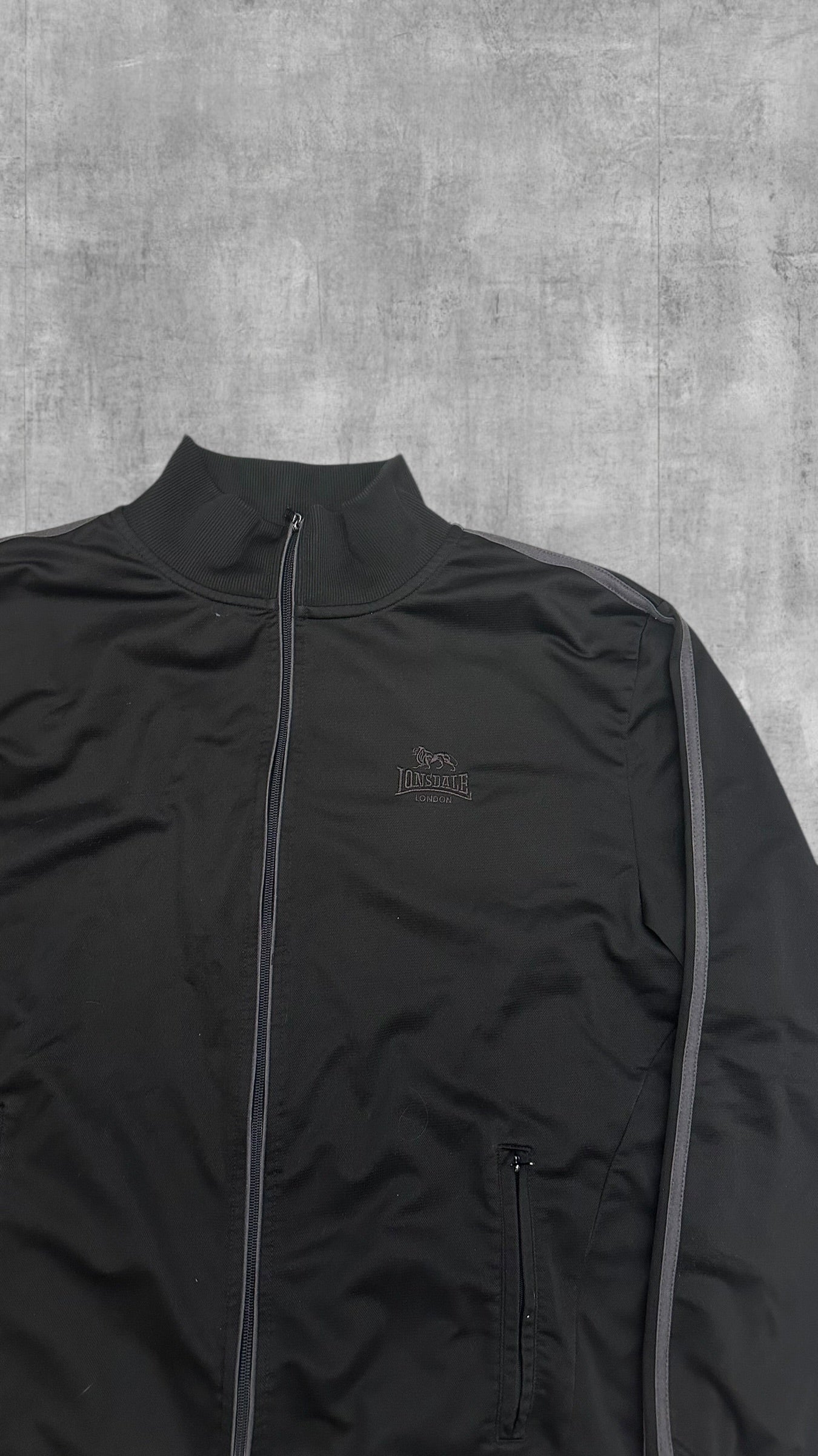 Lonsdale London Trainingsjacke Schwarz XXL