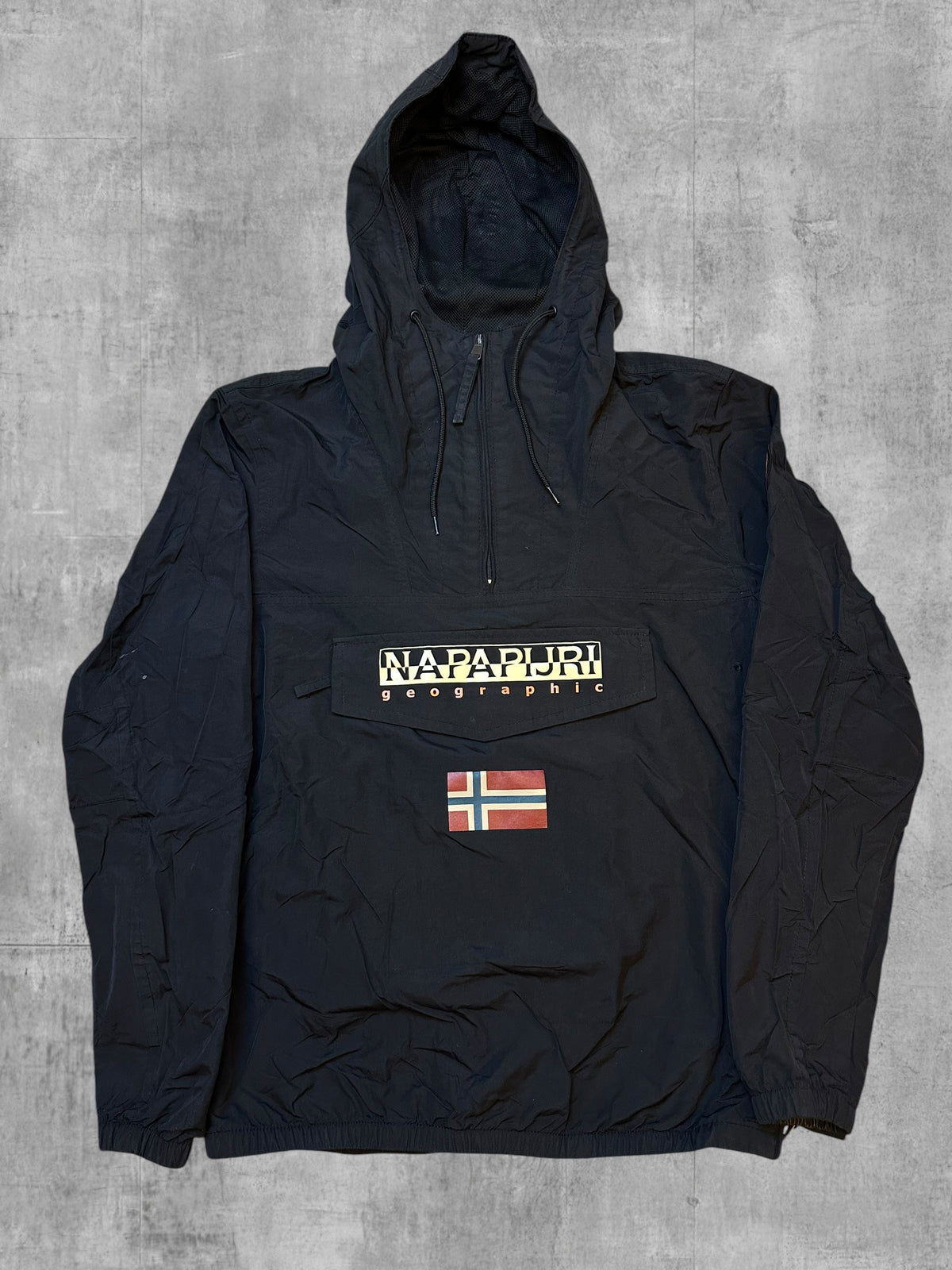 Napapijri Windbreaker Regenjacke Schwarz XS