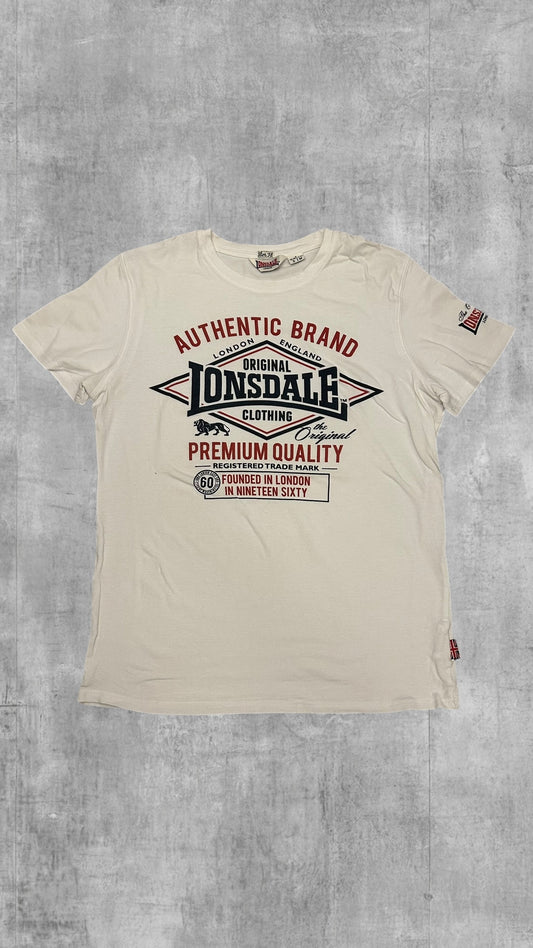 Vintage Lonsdale London T-Shirt Weiß S