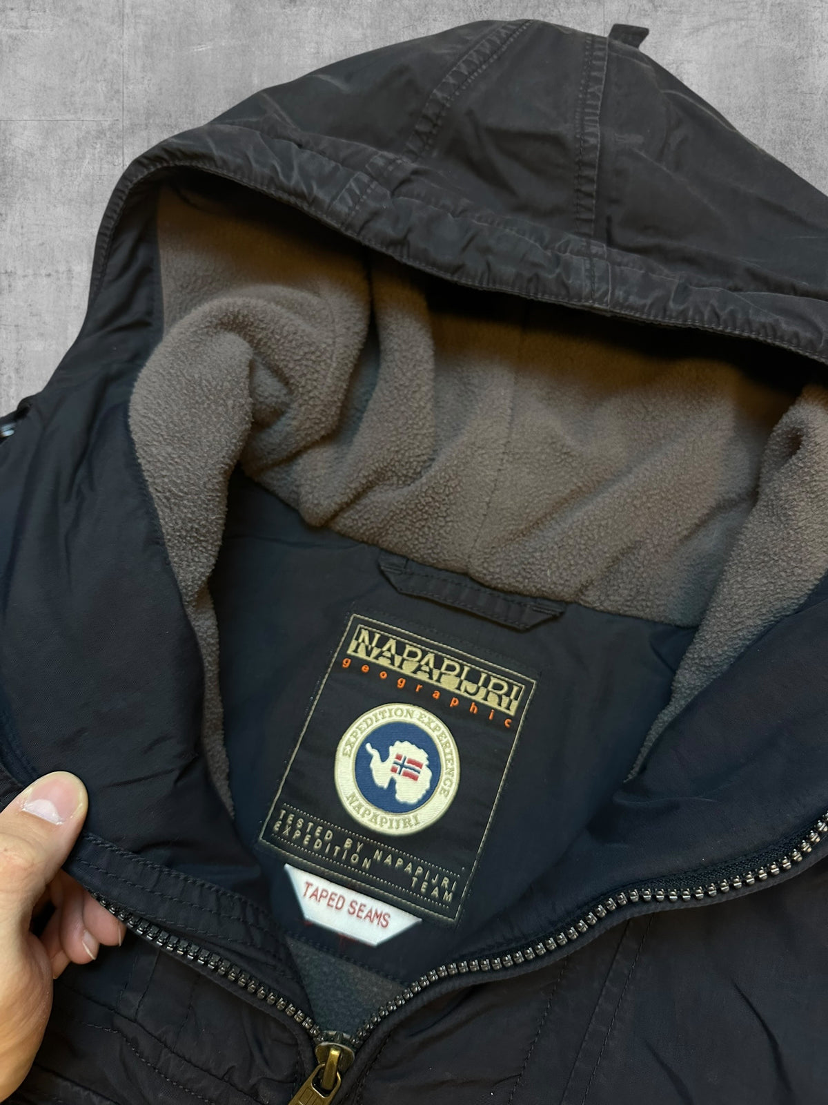 Napapijri Jacke Windbreaker gefüttert Schwarz S
