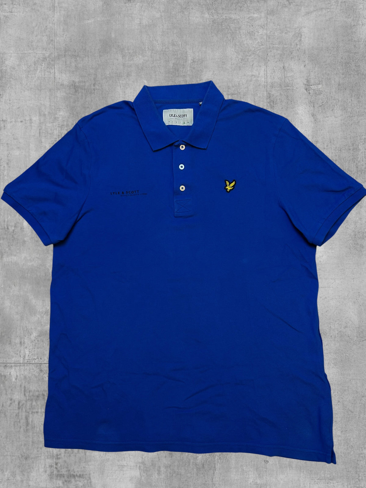 Lyle & Scott Polo Shirt Blue XL