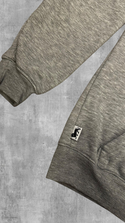Lonsdale London Hoodie Pullover Grau Schwarz S
