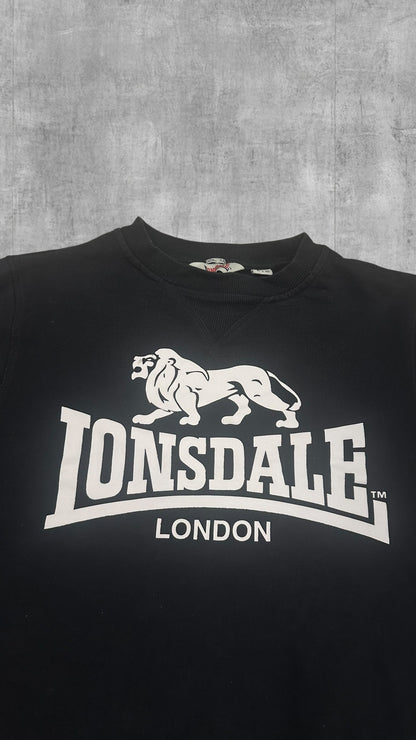 Lonsdale London Sweatshirt Schwarz L
