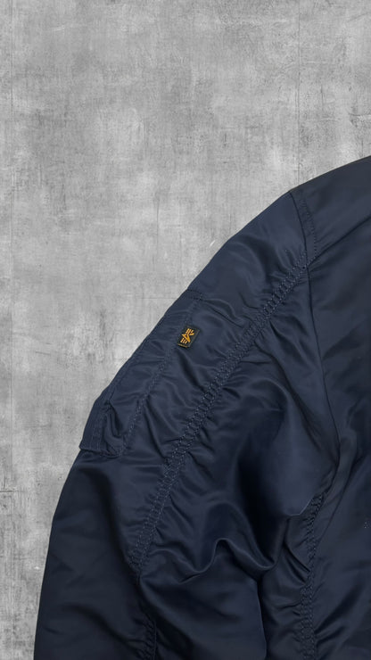 Alpha Industries Bomberjacke Navy Blau S