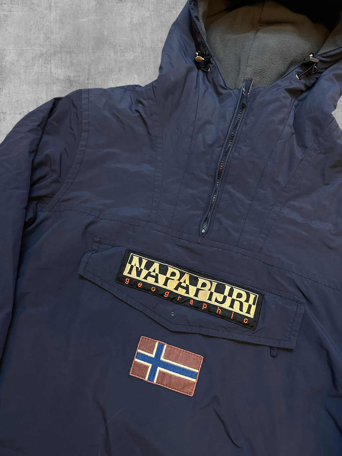 Napapijri Jacke Windbreaker gefüttert Navy Blau L