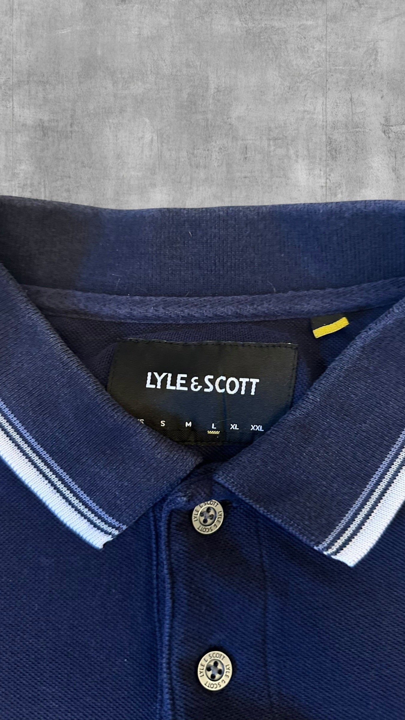 Lyle & Scott Polo Shirt Navy Blau L