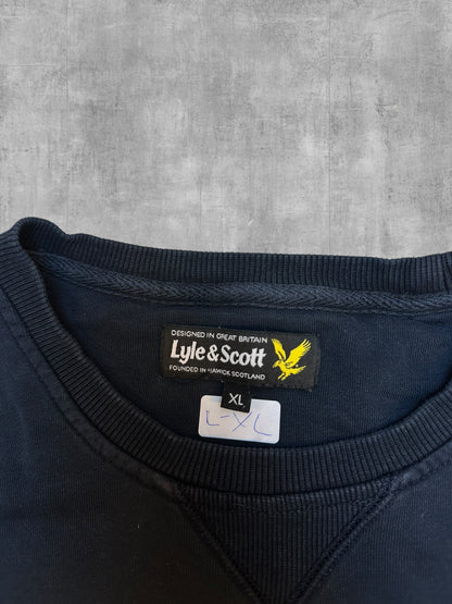 Lyle & Scott Sweatshirt Schwarzblau L - XL