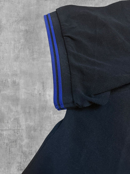 Fred Perry Polo Shirt Schwarz Blau XXL