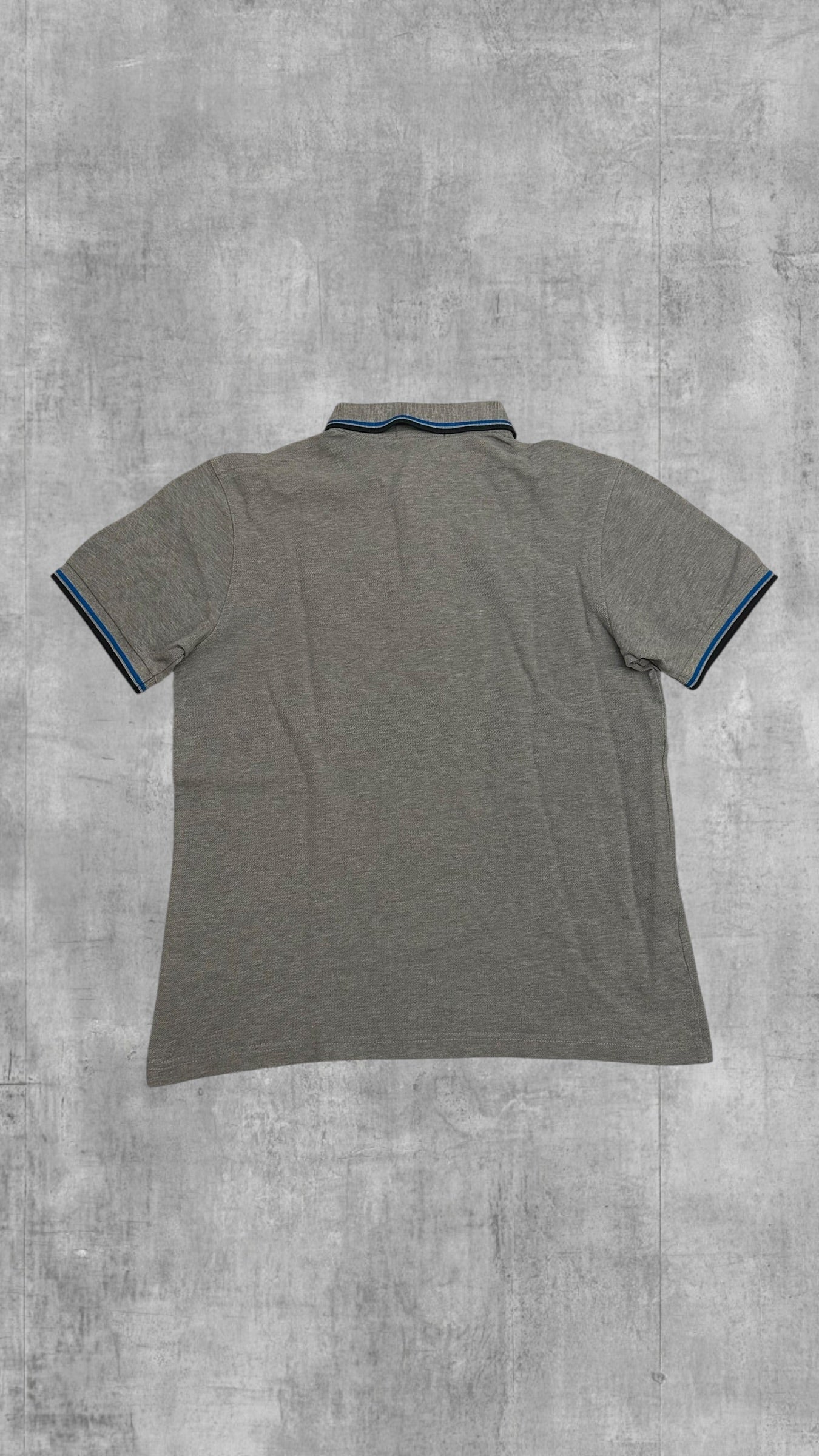Fred Perry Polo Shirt Grau Schwarz M
