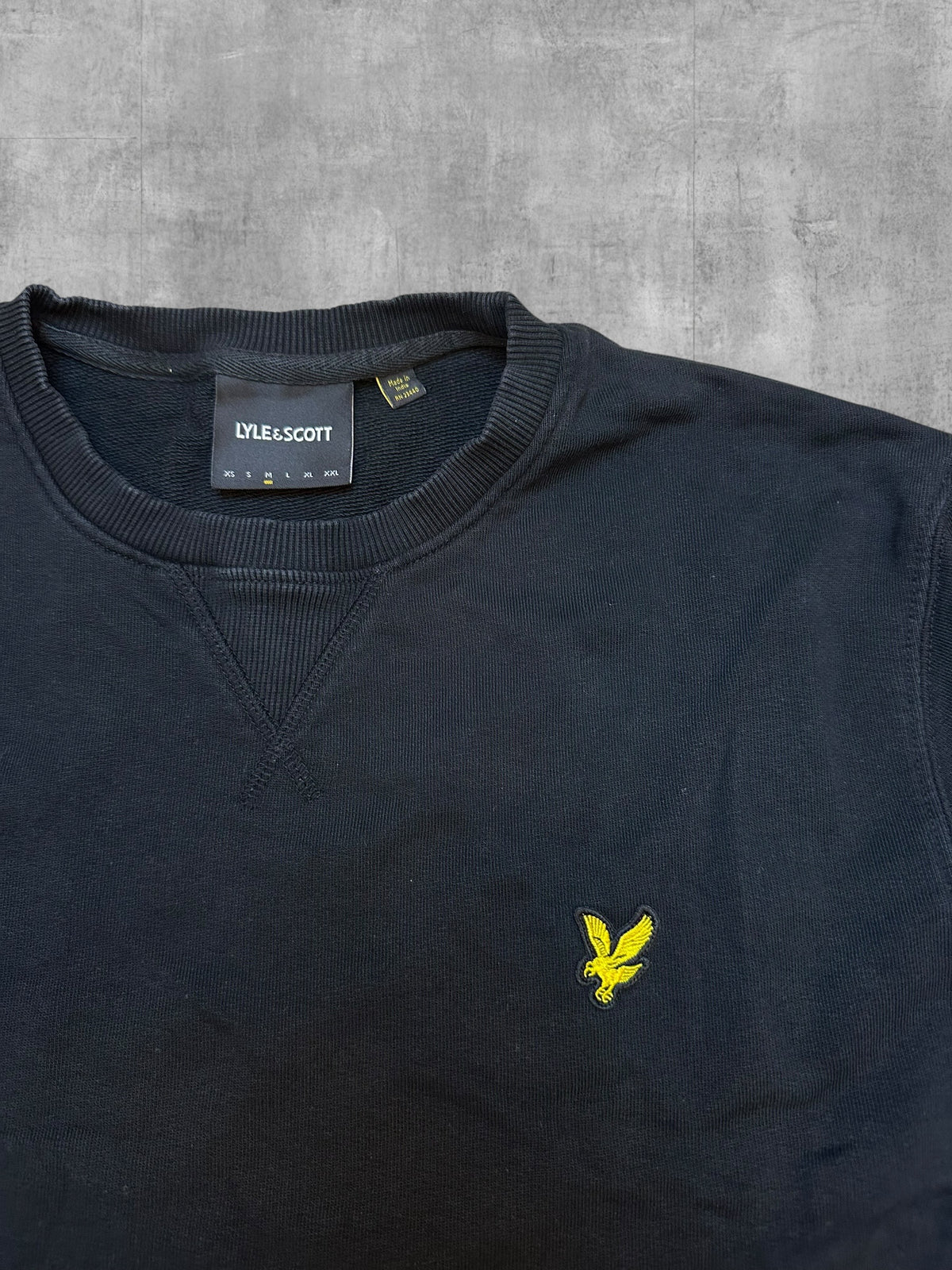 Lyle & Scott Sweatshirt Schwarz M