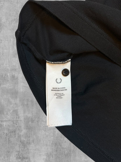 Fred Perry Polo Shirt Schwarz L