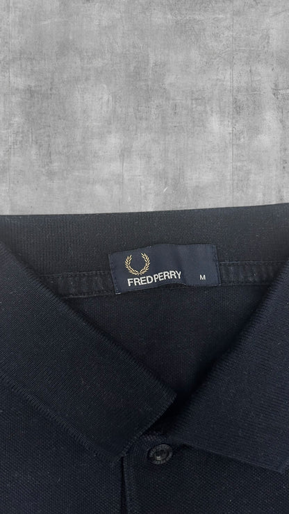 Fred Perry Polo Shirt Schwarz M