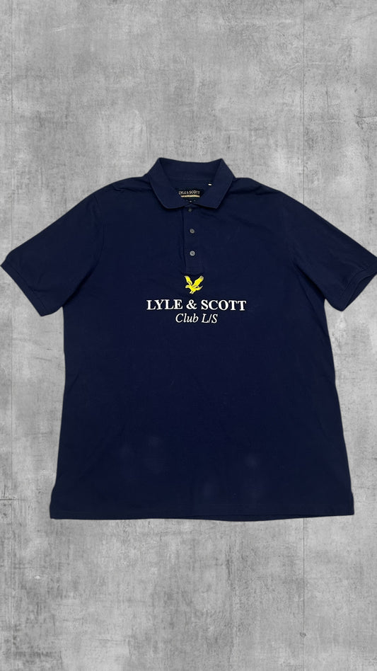 Lyle & Scott Polo Shirt Navy Blau L