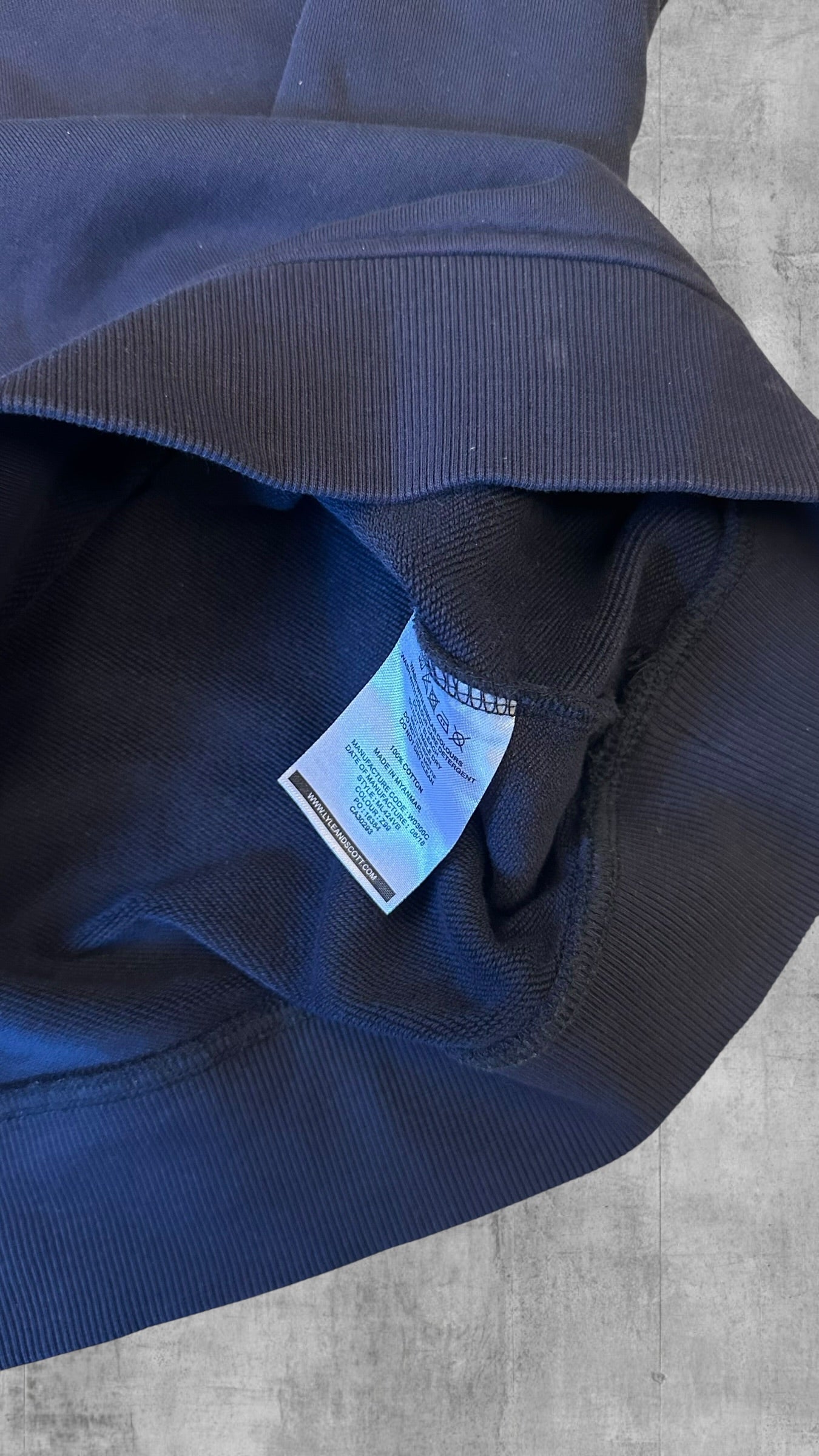 Lyle & Scott Sweatshirt Navy Blau M