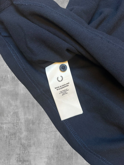 Fred Perry Polo Shirt Navy Blau M (Made in England)