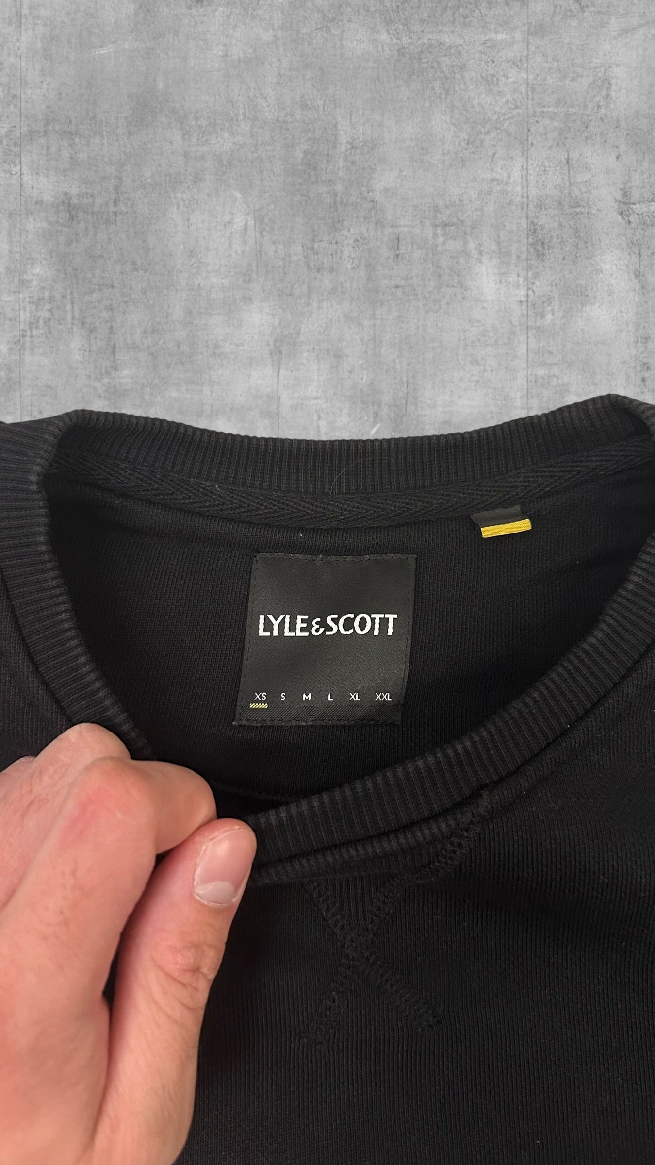 Lyle & Scott Sweatshirt Schwarz XS