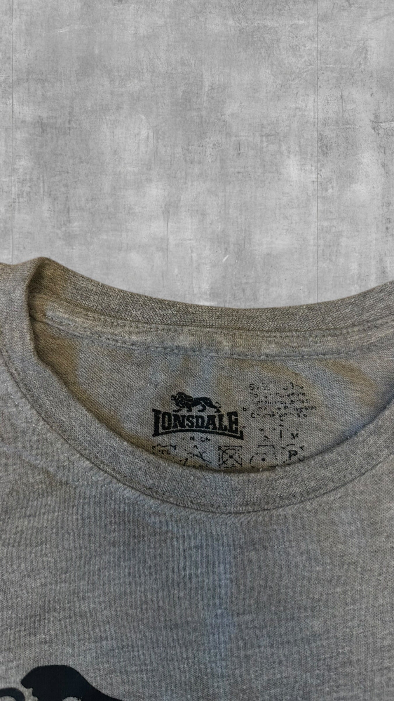 Lonsdale London T-Shirt Grau S