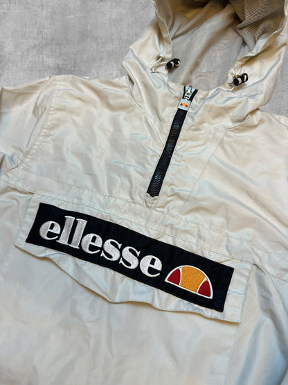Ellesse Windbreaker Weiß Schwarz M