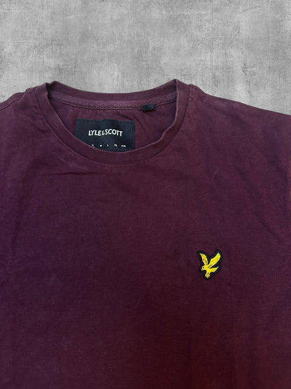 Lyle & Scott T-shirt Weinrot S