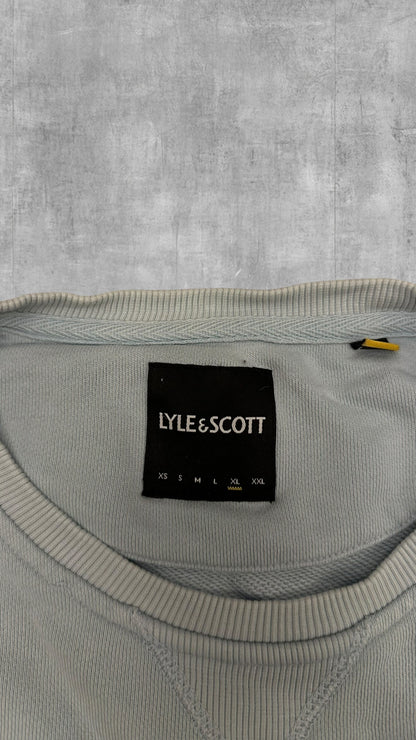 Lyle & Scott Sweatshirt Türkis XL