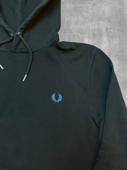 Fred Perry Pullover Hoodie Dunkelgrün S